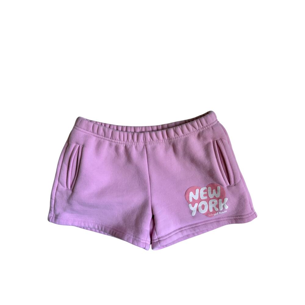 Colorful Natalie New York Shorts (Pink) - XL
